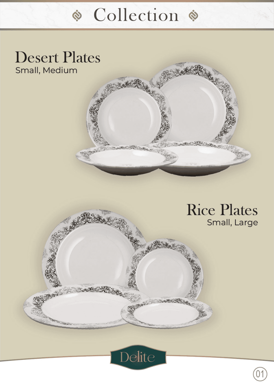 GALAXY Rice Plates Set view 2