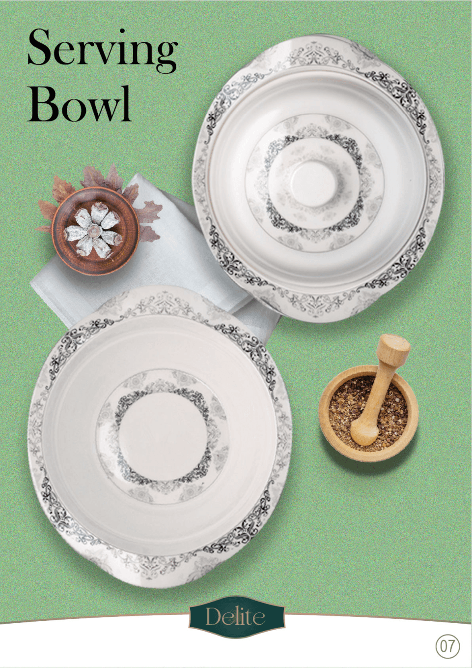 GALAXY Serving Bowl view 2