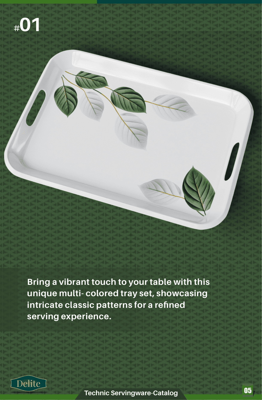 TECHNIC Classic Pattern Tray Set #01 view 2