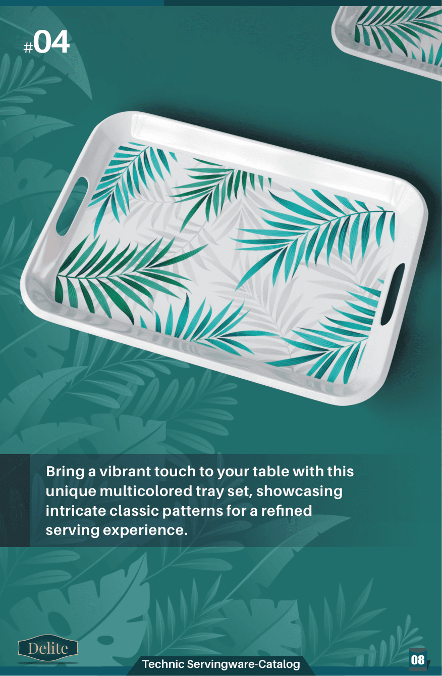 TECHNIC Classic Pattern Tray Set #01